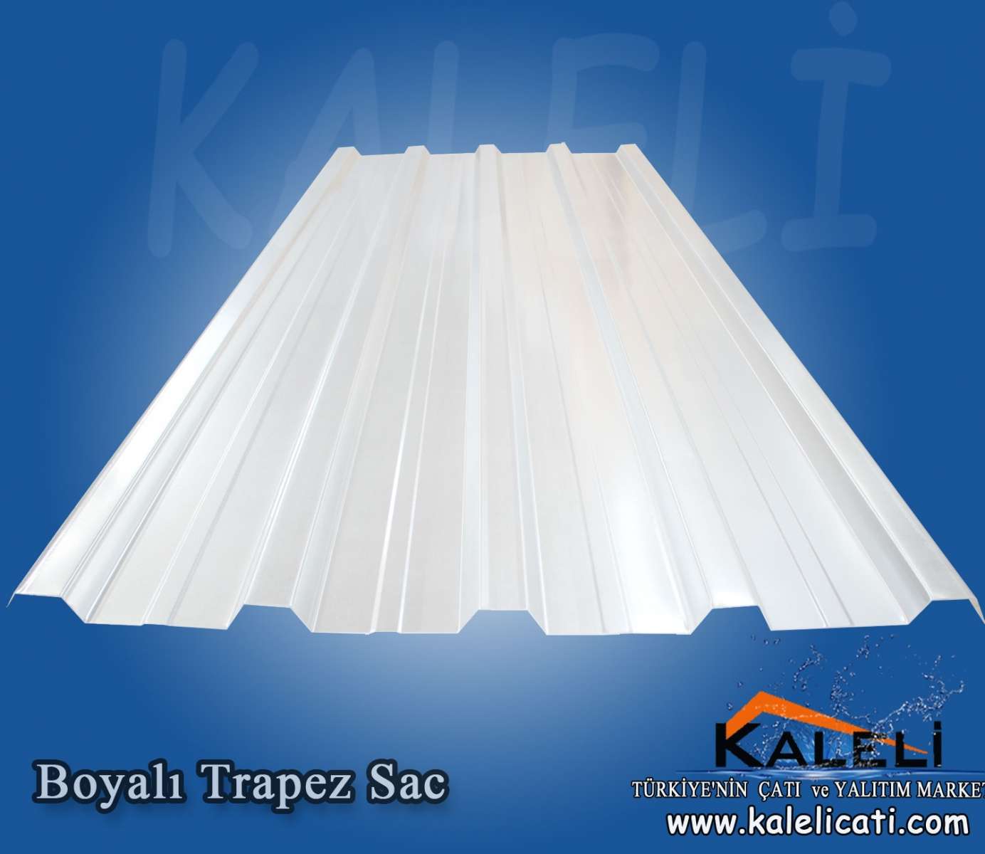 Beyaz Boyali Trapez 86 Cm 0 50 Mm I Trapez Oluklu Sac I Tezcan Galvaniz